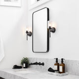 Juno Farmhouse Industrial Iron Cylinder LED Sconce