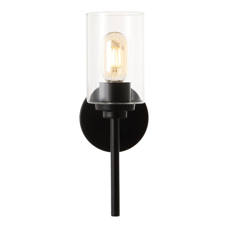 Juno Farmhouse Industrial Iron Cylinder LED Sconce