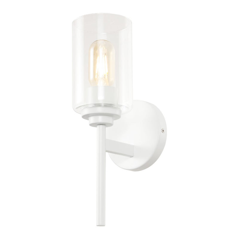 Juno Farmhouse Industrial Iron Cylinder LED Sconce