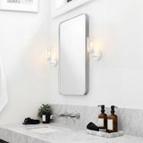 Juno Farmhouse Industrial Iron Cylinder LED Sconce