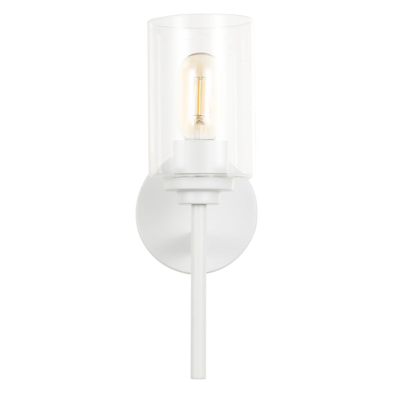 Juno Farmhouse Industrial Iron Cylinder LED Sconce