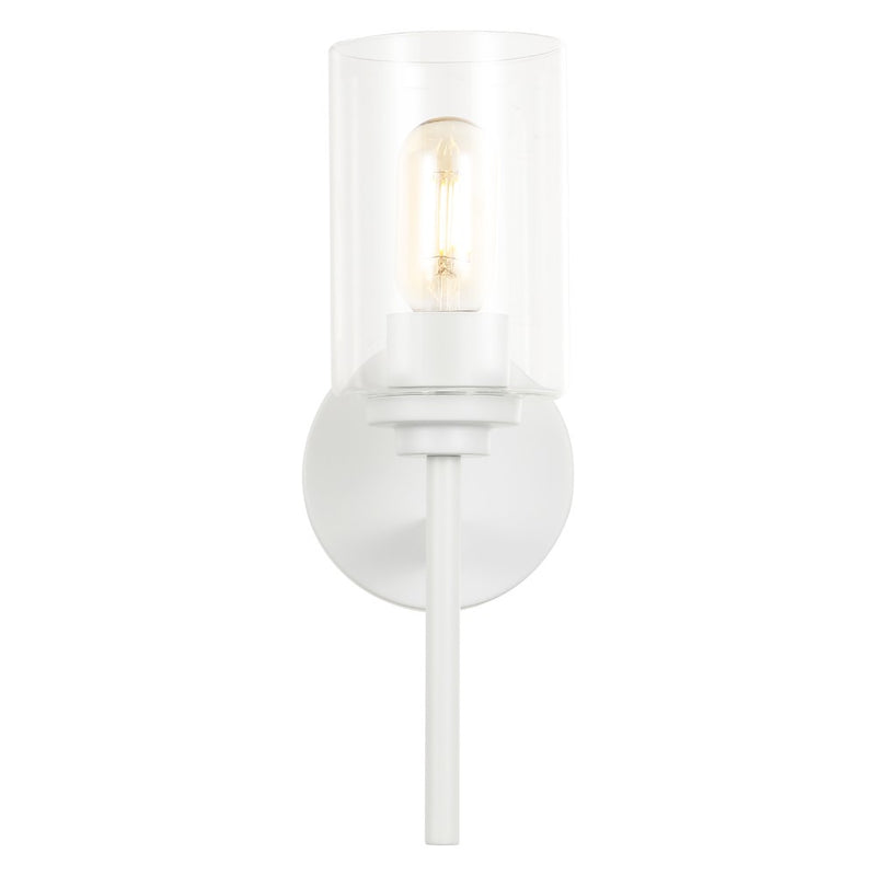 Juno Farmhouse Industrial Iron Cylinder LED Sconce
