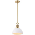 White/Brass Gold