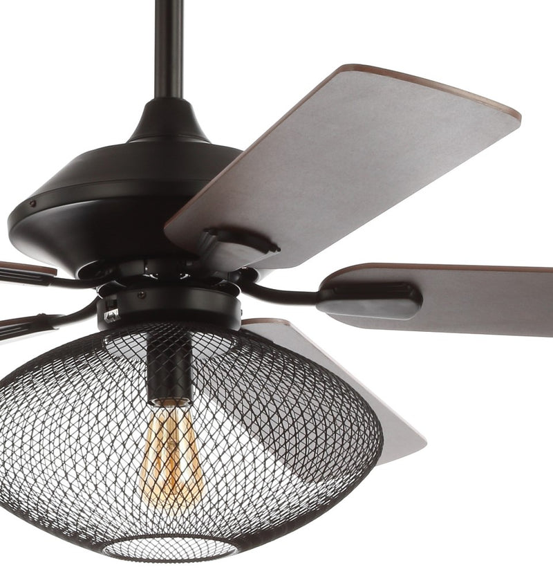 Clift 52" Mid-century LED Ceiling Fan With Remote - JONATHAN Y