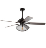 Clift 52" Mid-century LED Ceiling Fan With Remote - JONATHAN Y