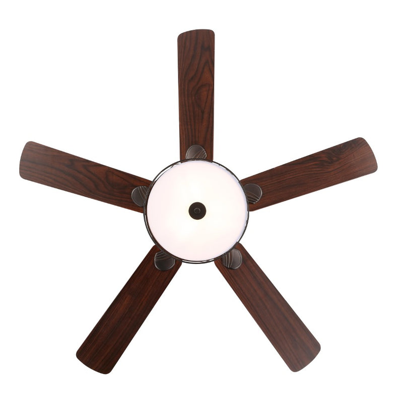 Circe 52" Transitional Glam Drum Shade LED Ceiling Fan With Remote - JONATHAN Y