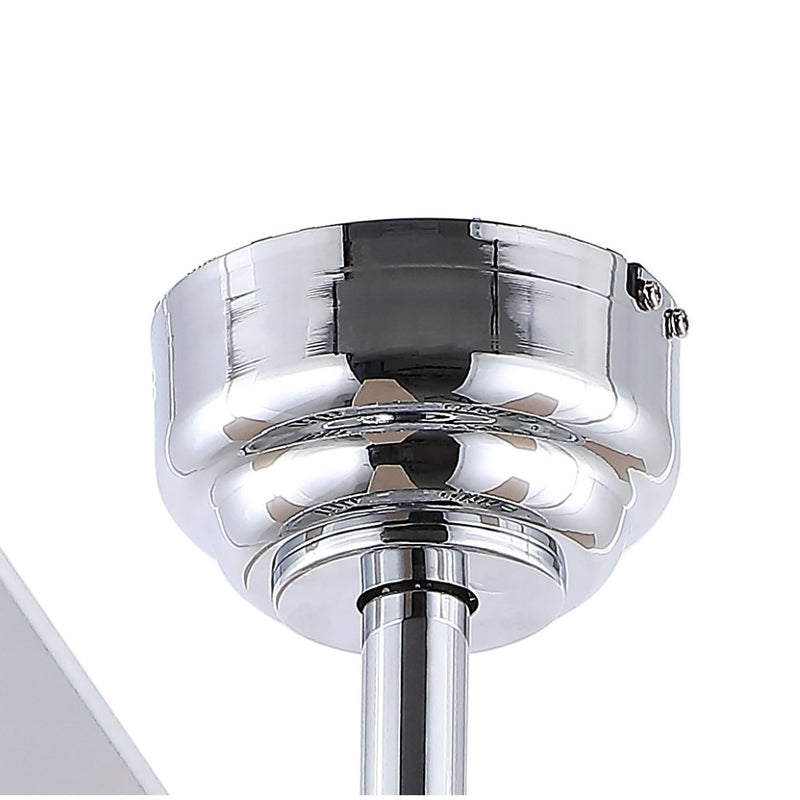 Mandy 52" Glam Classic Crystal Dome Shade LED Ceiling Fan With Remote - JONATHAN Y