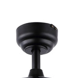 Ashton 52" Farmhouse Industrial Iron Dome Shade LED Ceiling Fan With Remote - JONATHAN Y