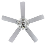 Mindy 52" Glam Modern Crystal Shade LED Ceiling Fan With Remote - JONATHAN Y