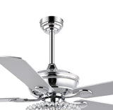 Cammy 52" Traditional Transitional Iron LED CEILING FAN - JONATHAN Y