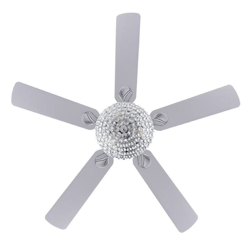 Cammy 52" Traditional Transitional Iron LED CEILING FAN - JONATHAN Y