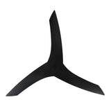 Aldrin 50" Modern Minimalist Iron/Plastic Mobile-App/Remote-Controlled 6-Speed Razor Ceiling Fan - JONATHAN Y