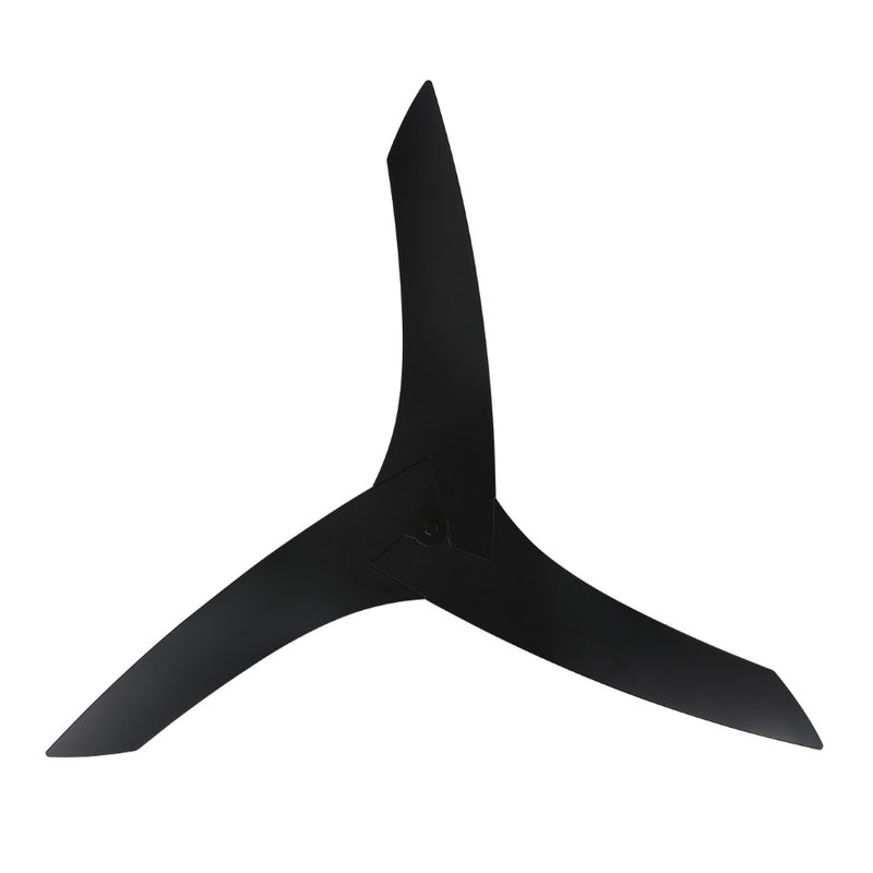 Aldrin 50" Modern Minimalist Iron/Plastic Mobile-App/Remote-Controlled 6-Speed Razor Ceiling Fan - JONATHAN Y