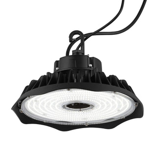 12 in. 200-Watt Integrated LED High Bay Indoor/Outdoor UFO Light with 26000 Lumens 5000K - JONATHAN Y