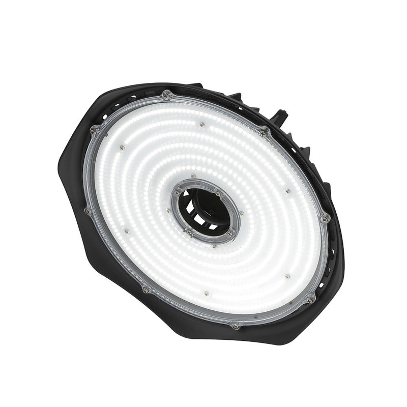 12 in. 200-Watt Integrated LED High Bay Indoor/Outdoor UFO Light with 26000 Lumens 5000K - JONATHAN Y