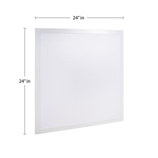 2 ft. X 2 ft. 40-Watt Dimmable Integrated LED Flat Panel Flush Mount Light with 4400 Lumens 5000K - JONATHAN Y