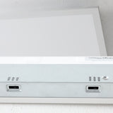 2 ft. X 4 ft. 50-Watt Dimmable Integrated LED Flat Panel Light with 5500 Lumens 5000K Set 2