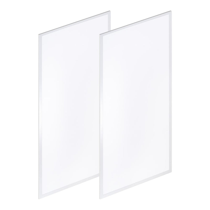 2 ft. X 4 ft. 50-Watt Dimmable Integrated LED Flat Panel Flush Mount Light with 5500 Lumens 5000K - JONATHAN Y