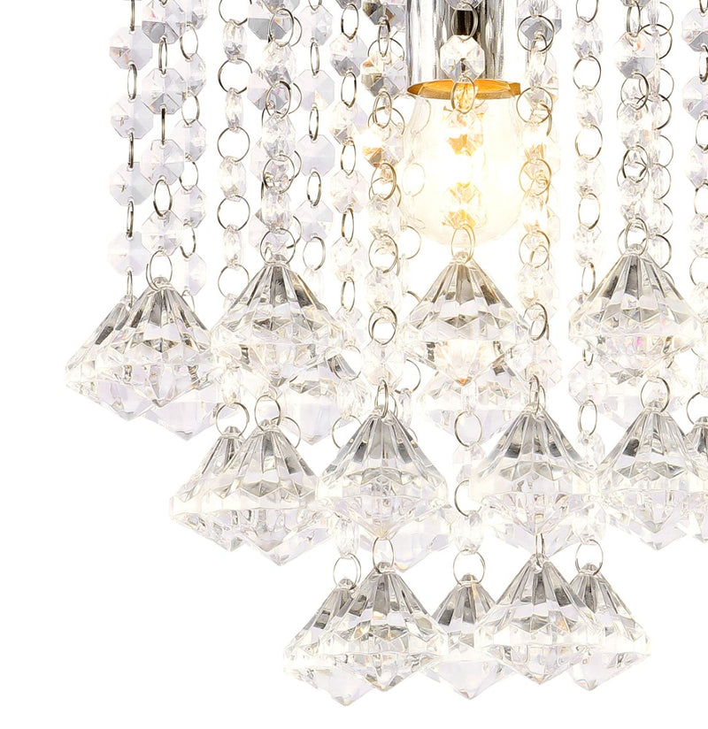 Lillibet 9.88" Traditional Transitional Iron LED Semi Flush Mount - JONATHAN Y