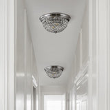 Malia 12" Traditional Transitional Iron LED Flush Mount - JONATHAN Y