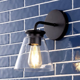 Kondo Modern Farmhouse Iron LED Vanity - JONATHAN Y