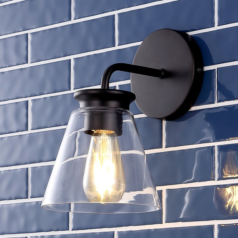 Kondo Modern Farmhouse Iron LED Vanity - JONATHAN Y