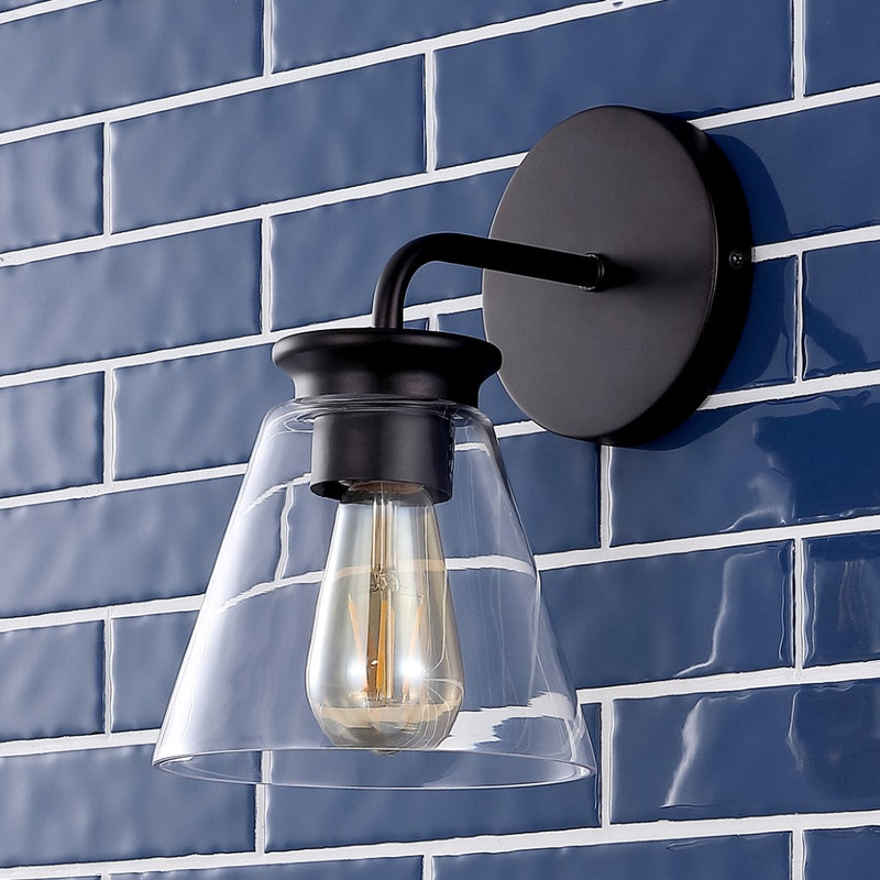 Kondo Modern Farmhouse Iron LED Vanity - JONATHAN Y