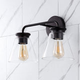 Kondo Modern Farmhouse Iron LED Vanity - JONATHAN Y
