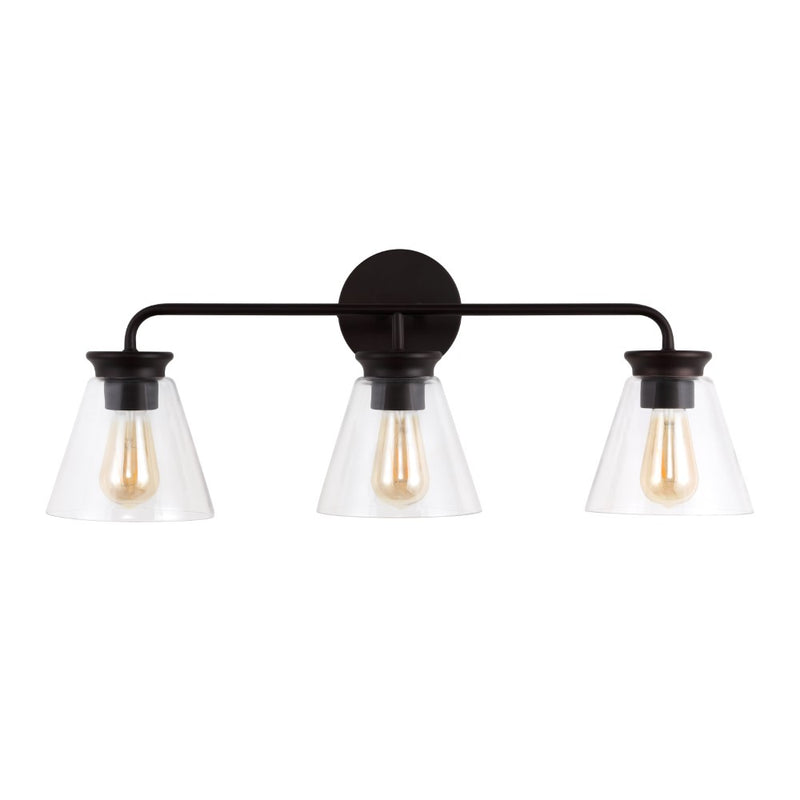 Kondo Modern Farmhouse Iron LED Vanity - JONATHAN Y