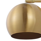 Tierra 7" Modern Midcentury Iron LED Sconce with Pull-Chain Switch - JONATHAN Y