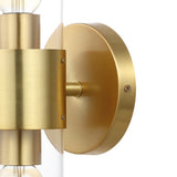 Quinn 15.5"  Mid-Century Modern Iron/Acrylic LED Sconce - JONATHAN Y