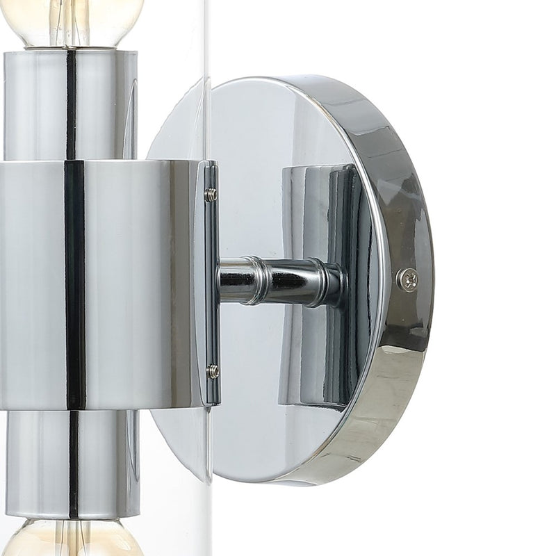Quinn 15.5"  Mid-Century Modern Iron/Acrylic LED Sconce - JONATHAN Y