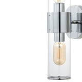 Quinn 15.5"  Mid-Century Modern Iron/Acrylic LED Sconce - JONATHAN Y