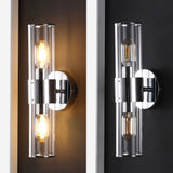 Quinn 15.5"  Mid-Century Modern Iron/Acrylic LED Sconce - JONATHAN Y