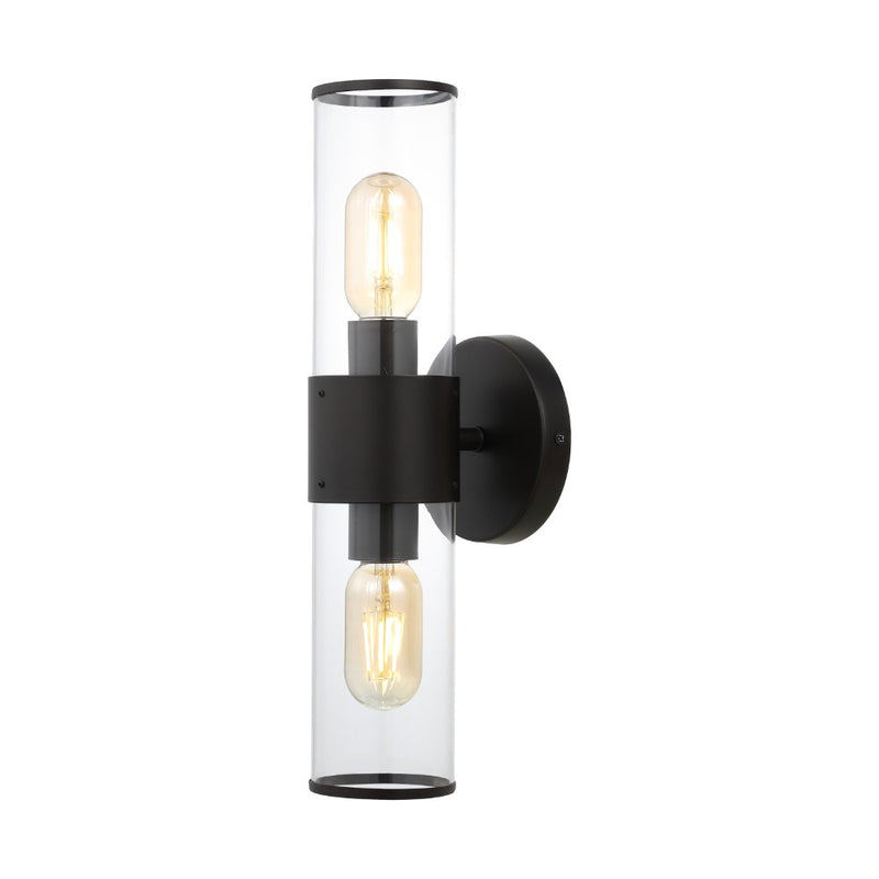 Quinn 15.5"  Mid-Century Modern Iron/Acrylic LED Sconce - JONATHAN Y
