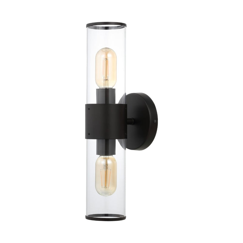 Quinn 15.5"  Mid-Century Modern Iron/Acrylic LED Sconce - JONATHAN Y