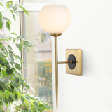 Sylvie 6" Coastal French Country Iron LED Sconce - JONATHAN Y