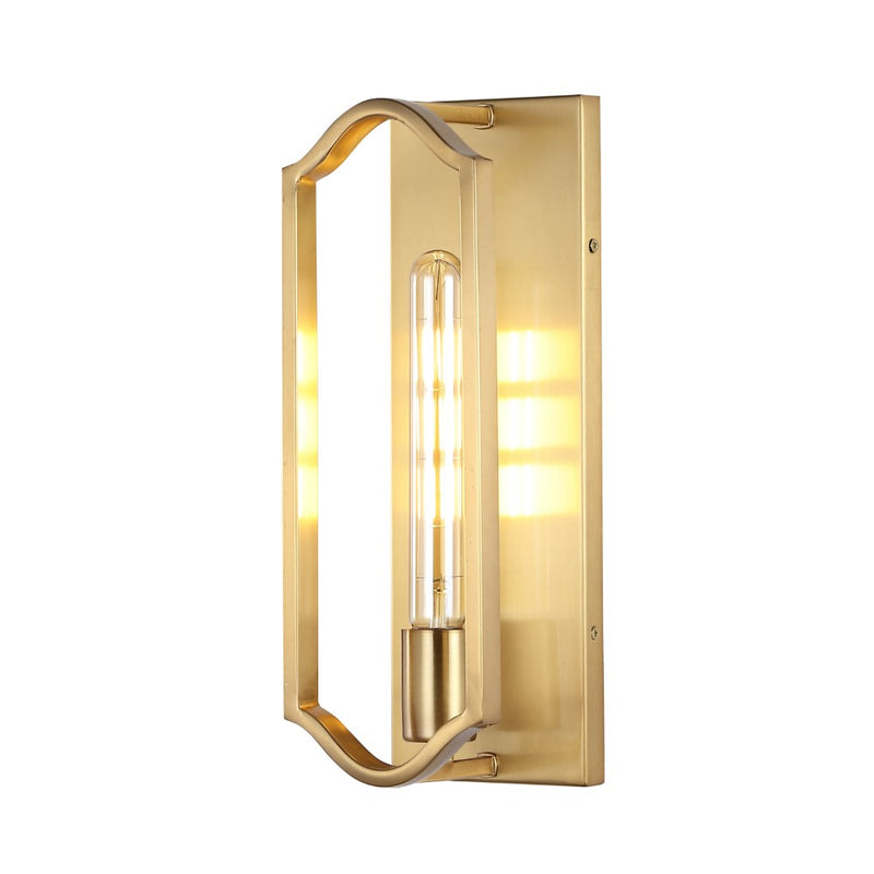 Chloe 4.75" Modern Bohemian Iron LED Sconce - JONATHAN Y