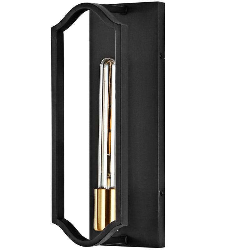 Chloe 4.75" Modern Bohemian Iron LED Sconce - JONATHAN Y