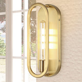 Emilia 4.75" Modern Bohemian Iron LED Sconce - JONATHAN Y