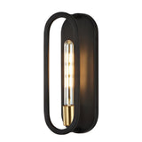 Emilia 4.75" Modern Bohemian Iron LED Sconce - JONATHAN Y