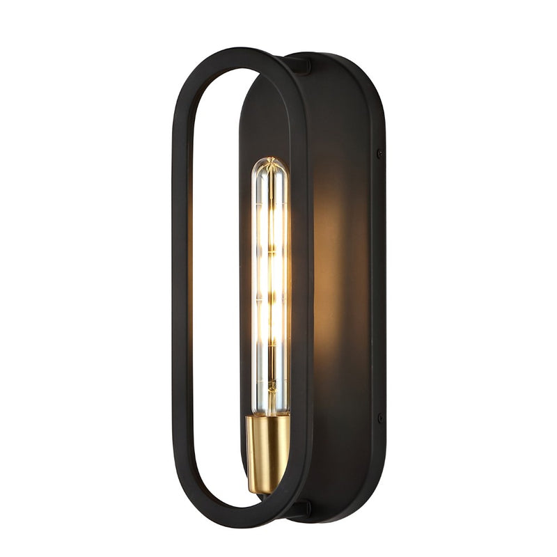 Emilia 4.75" Modern Bohemian Iron LED Sconce - JONATHAN Y