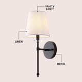 Olivia Modern Midcentury LED Vanity