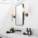 Olivia Modern Midcentury LED Vanity