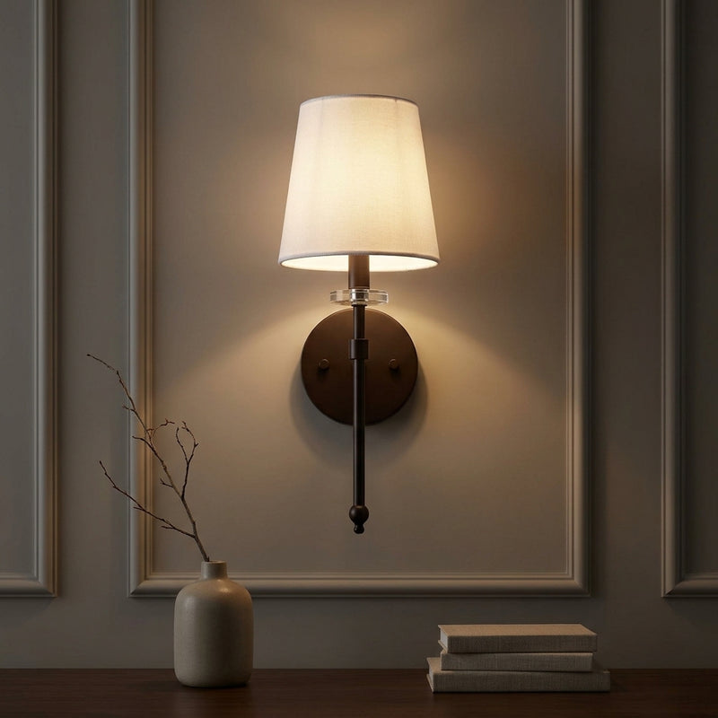 Olivia Modern Midcentury LED Vanity Oil Rubbed Bronze / 1 Sockets – AI-ON