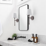 Olivia Modern Midcentury LED Vanity