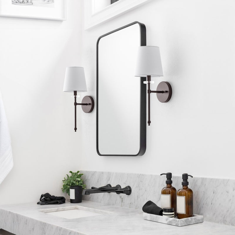 Olivia Modern Midcentury LED Vanity