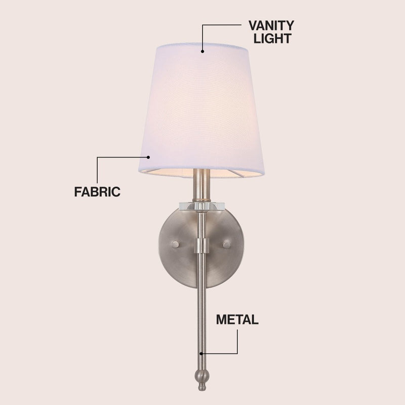 Olivia Modern Midcentury LED Vanity
