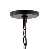Bee 13.5" Modern Bohemian Iron/Glass LED Pendant - JONATHAN Y