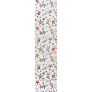 Star Gazer Geometric Machine-washable Area Rug